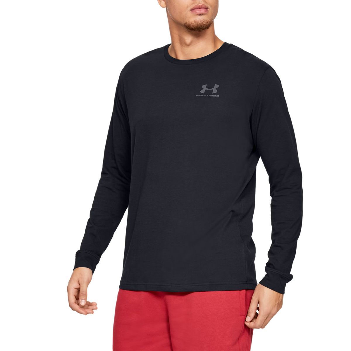 UA SPORTSTYLE LEFT CHEST LS